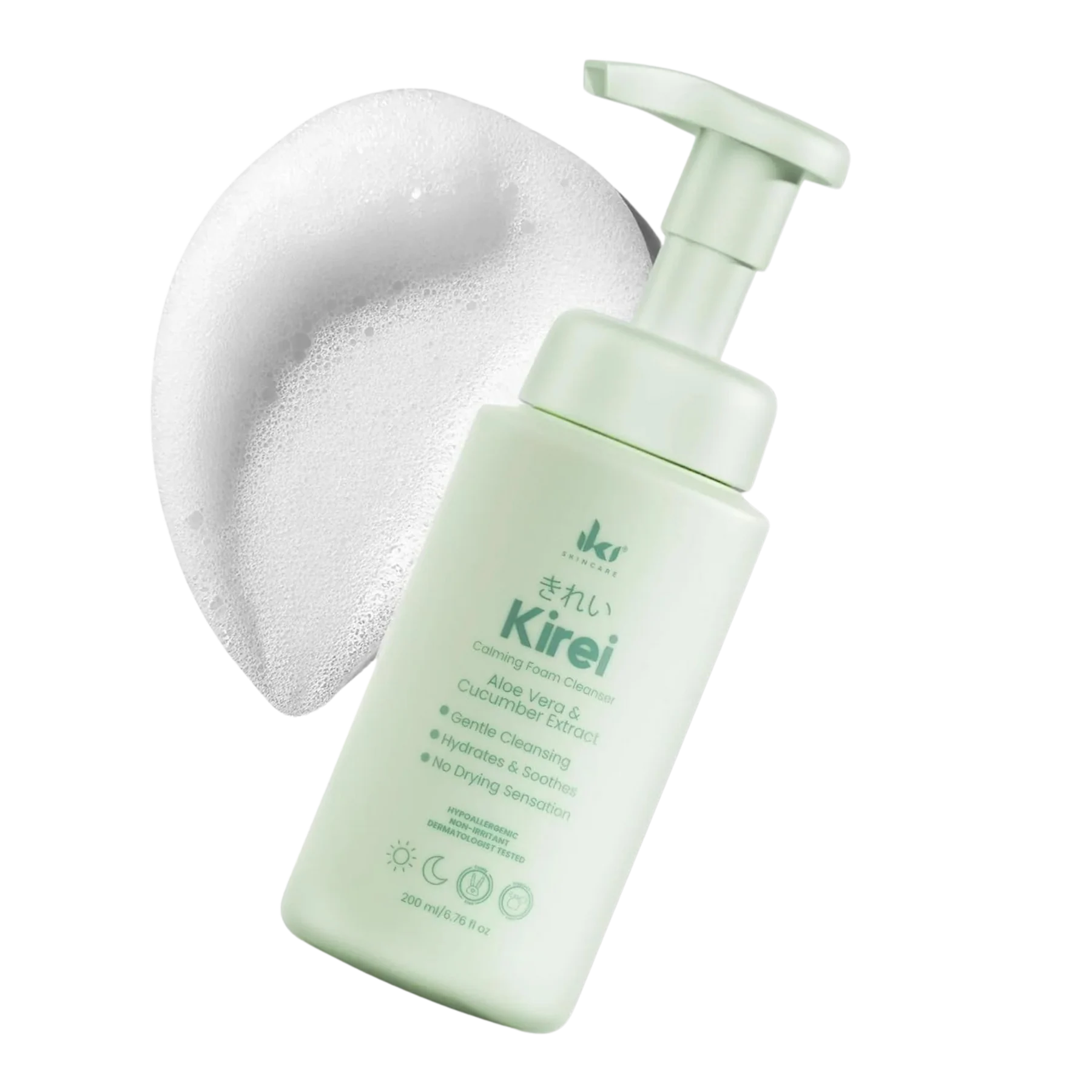 Kirei Calming Foam Cleanser